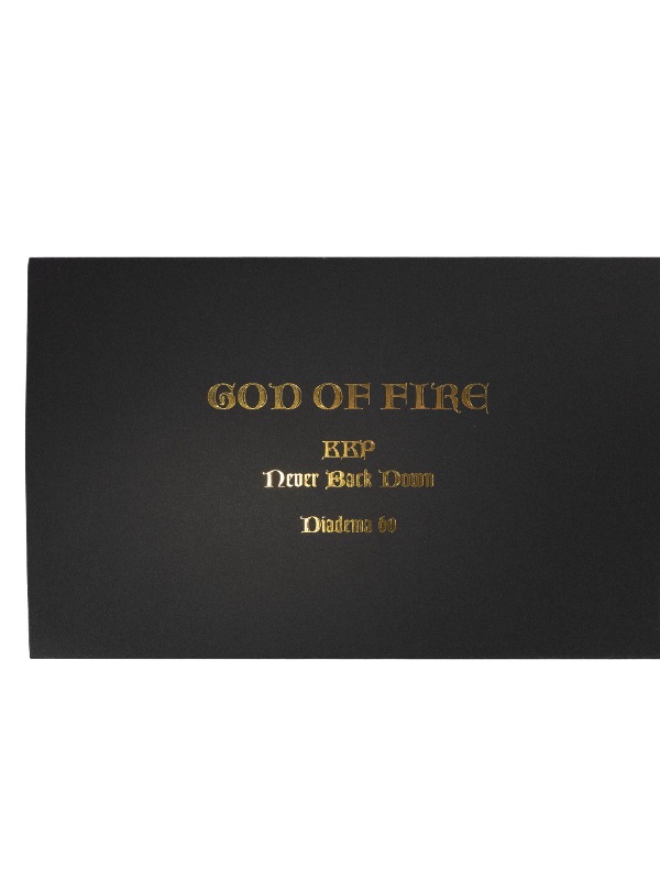 God Of Fire KKP Never Back Down Diadema 60