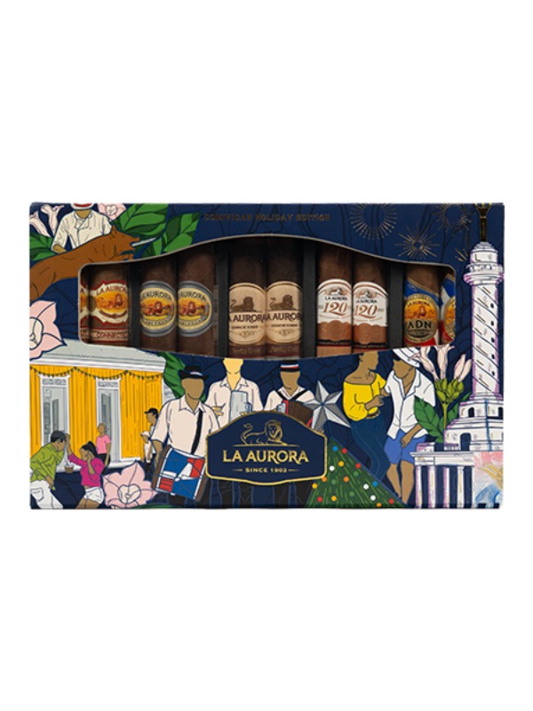 La Aurora Dominican Holiday Edition Sampler