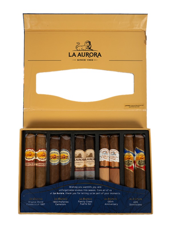 La Aurora Dominican Holiday Edition Sampler