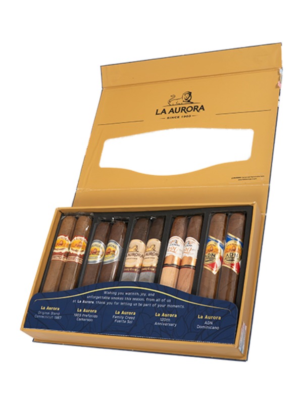 La Aurora Dominican Holiday Edition Sampler