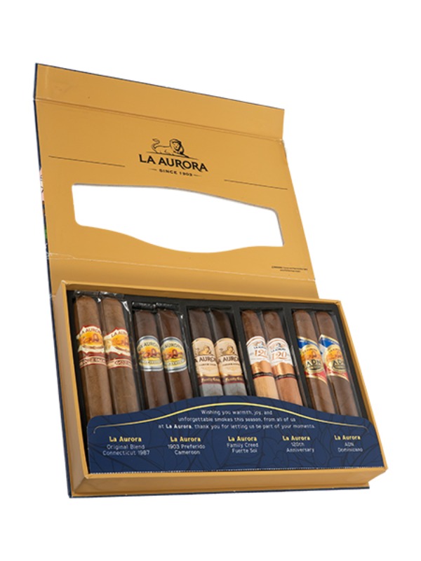 La Aurora Dominican Holiday Edition Sampler