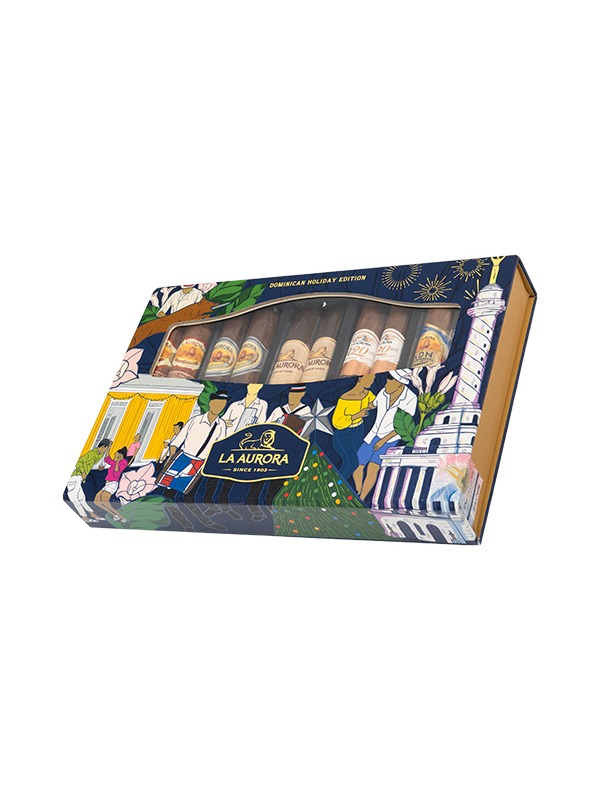 La Aurora Dominican Holiday Edition Sampler