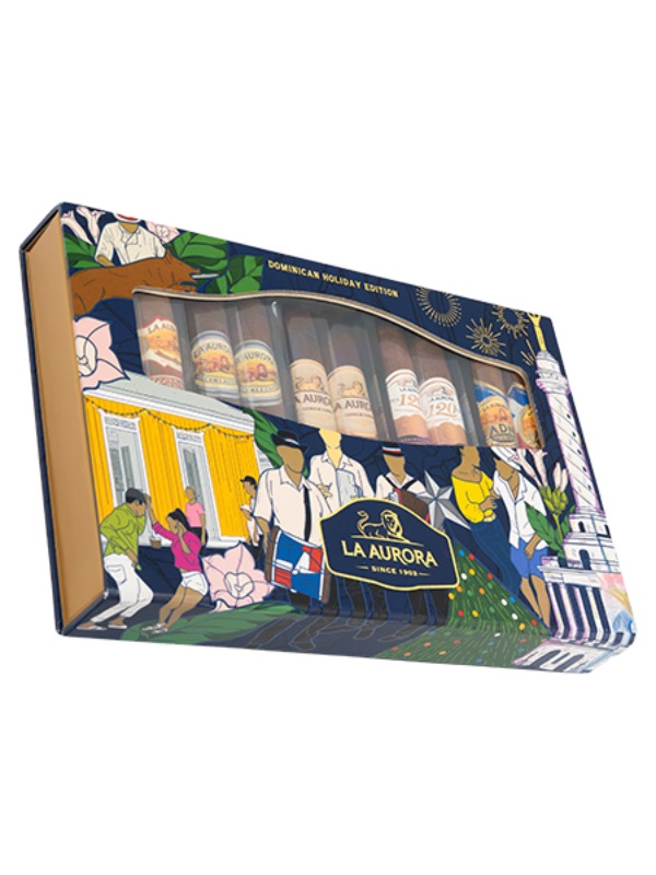 La Aurora Dominican Holiday Edition Sampler