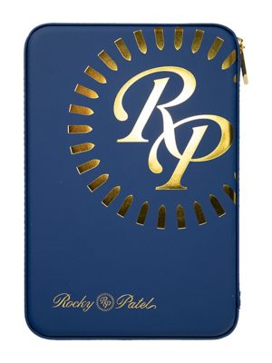 Rocky Patel Leather Travel Case - Blue