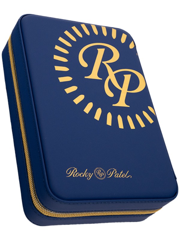 Rocky Patel Leather Travel Case – Blue