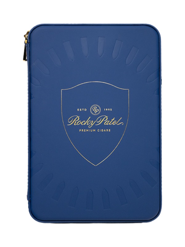 Rocky Patel Leather Travel Case – Blue