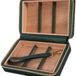 Rocky Patel Leather Travel Case – Green