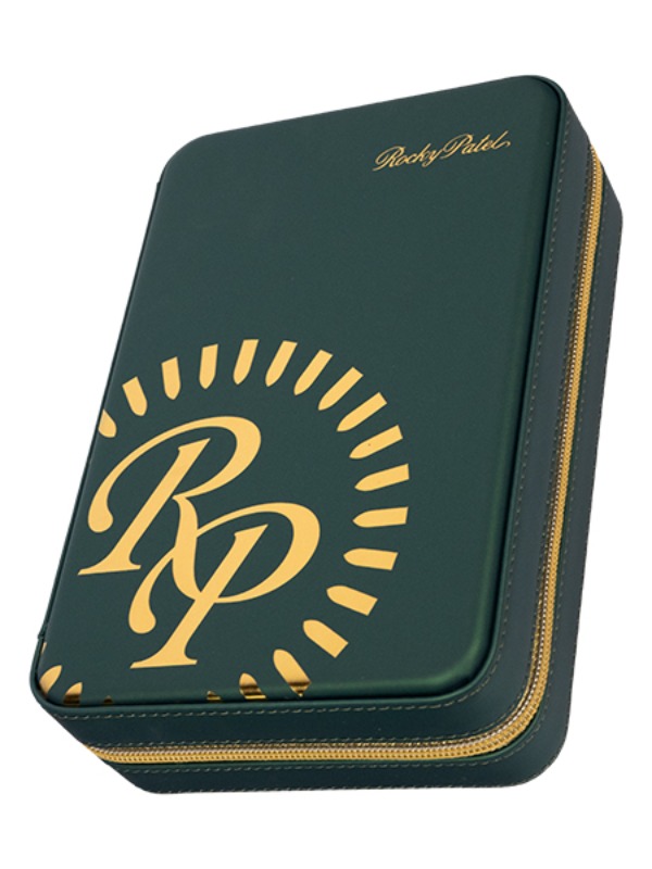 Rocky Patel Leather Travel Case – Green