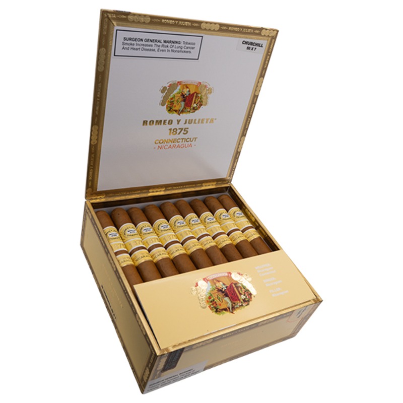 Romeo y Julieta 1875 Connecticut Nicaragua Churchill