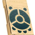 S.T. Dupont Line 2 20,000 Leagues Under the Pacific in Yellow Gold – C16052CL