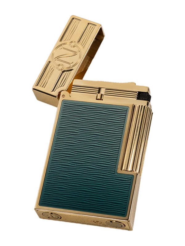 S.T. Dupont Line 2 20,000 Leagues Under the Pacific in Yellow Gold – C16052CL