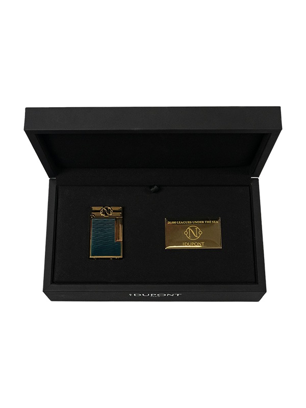 S.T. Dupont Line 2 20,000 Leagues Under the Pacific in Yellow Gold – C16052CL