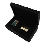 S.T. Dupont Line 2 20,000 Leagues Under the Pacific in Yellow Gold – C16052CL